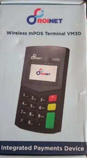 ROINET Wireless mPOS Terminal VM30